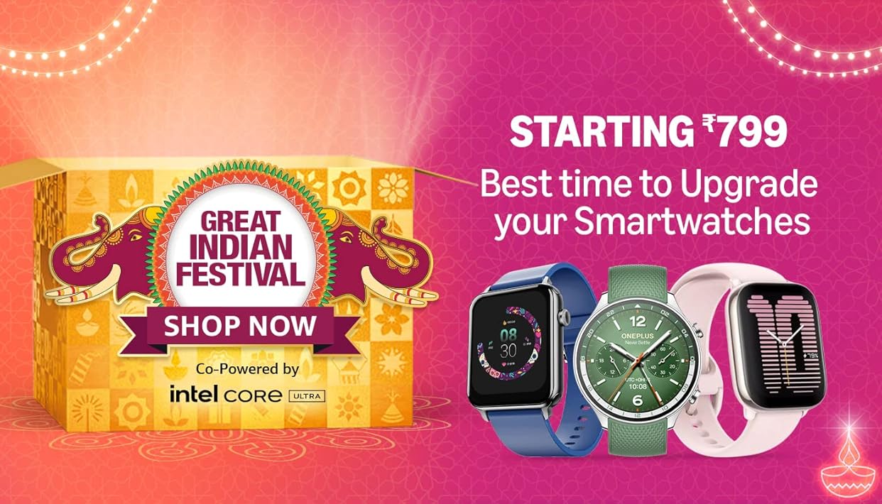 Top Smartwatches on Amazon India: Best Buys of October 2024